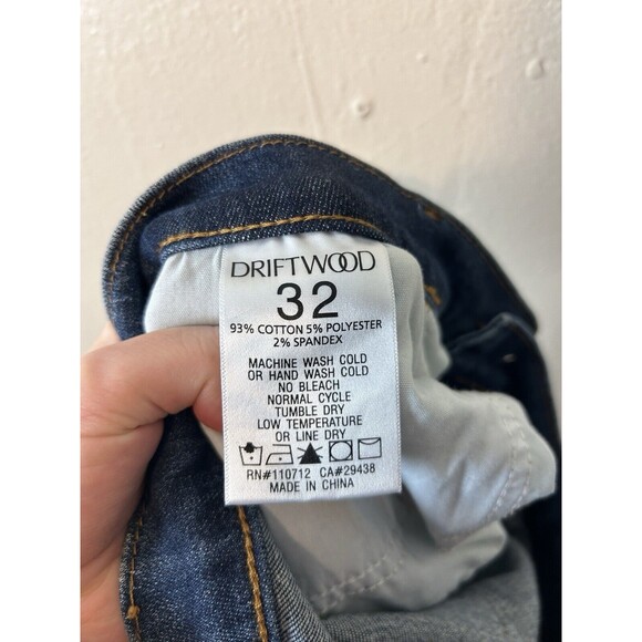 Driftwood Jeans 32 Colette Jeans Embroidered Cuff Hem Crop Boho Western Aztec - Picture 4 of 4